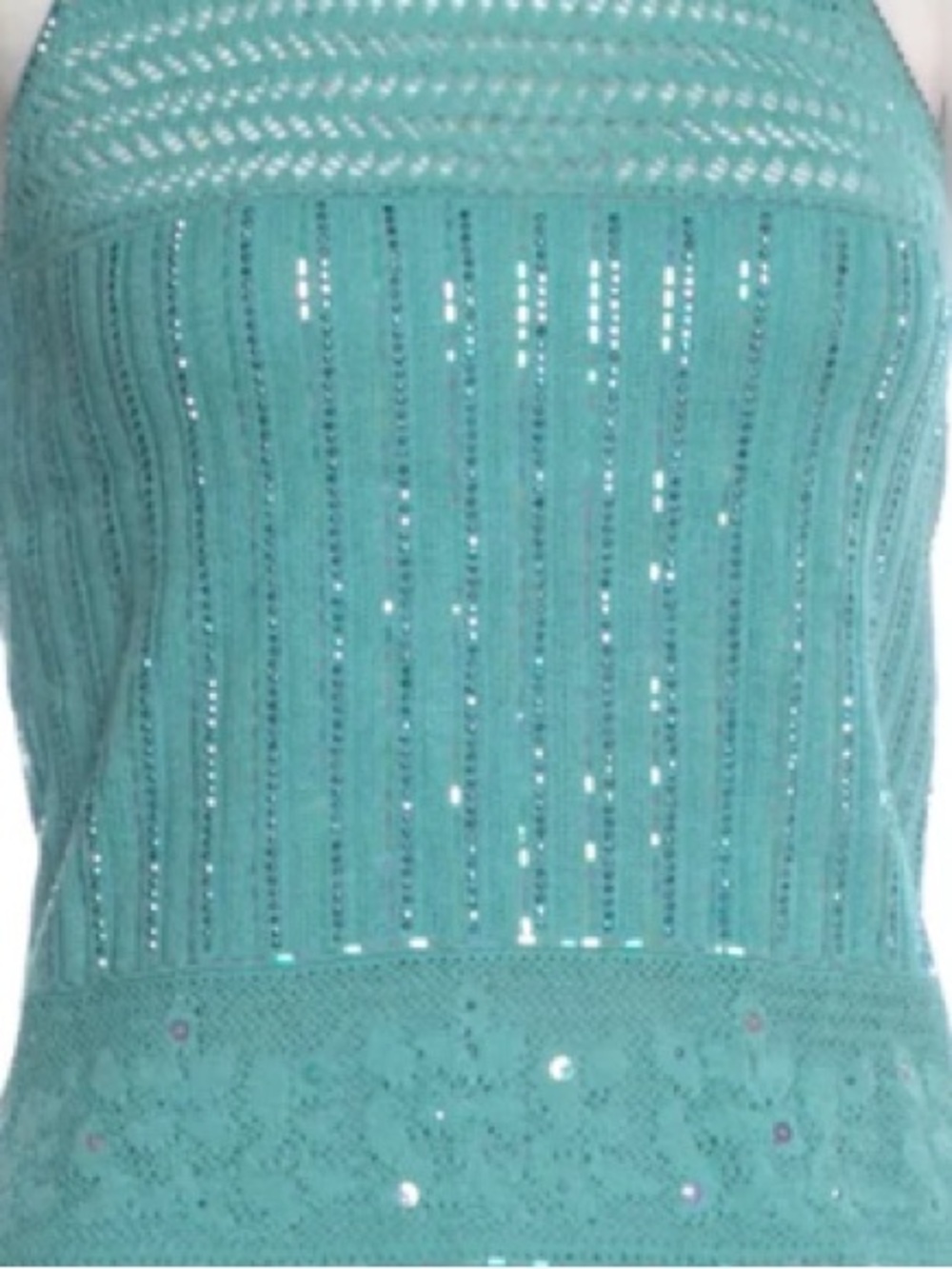 Spring 2003 St. John Evening Beaded Knit Halter Top - Picture 11 of 11